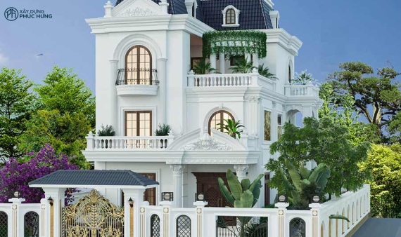 MẪU BIỆT THỰ ĐẸP KIỂU PHÁP